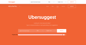 Ferramenta para fazer seo: Ubersuggest de-Neil-Patel