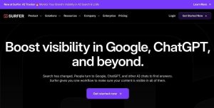 Surfer SEO: Uma ferramenta de otimização de conteúdo com inteligência artificial