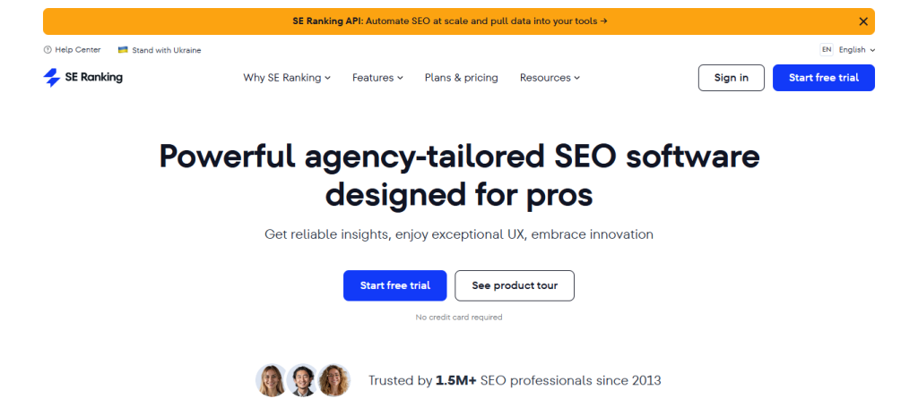 SE Ranking: Ferramenta de SEO para otimizar todo o fluxo de trabalho da sua equipe