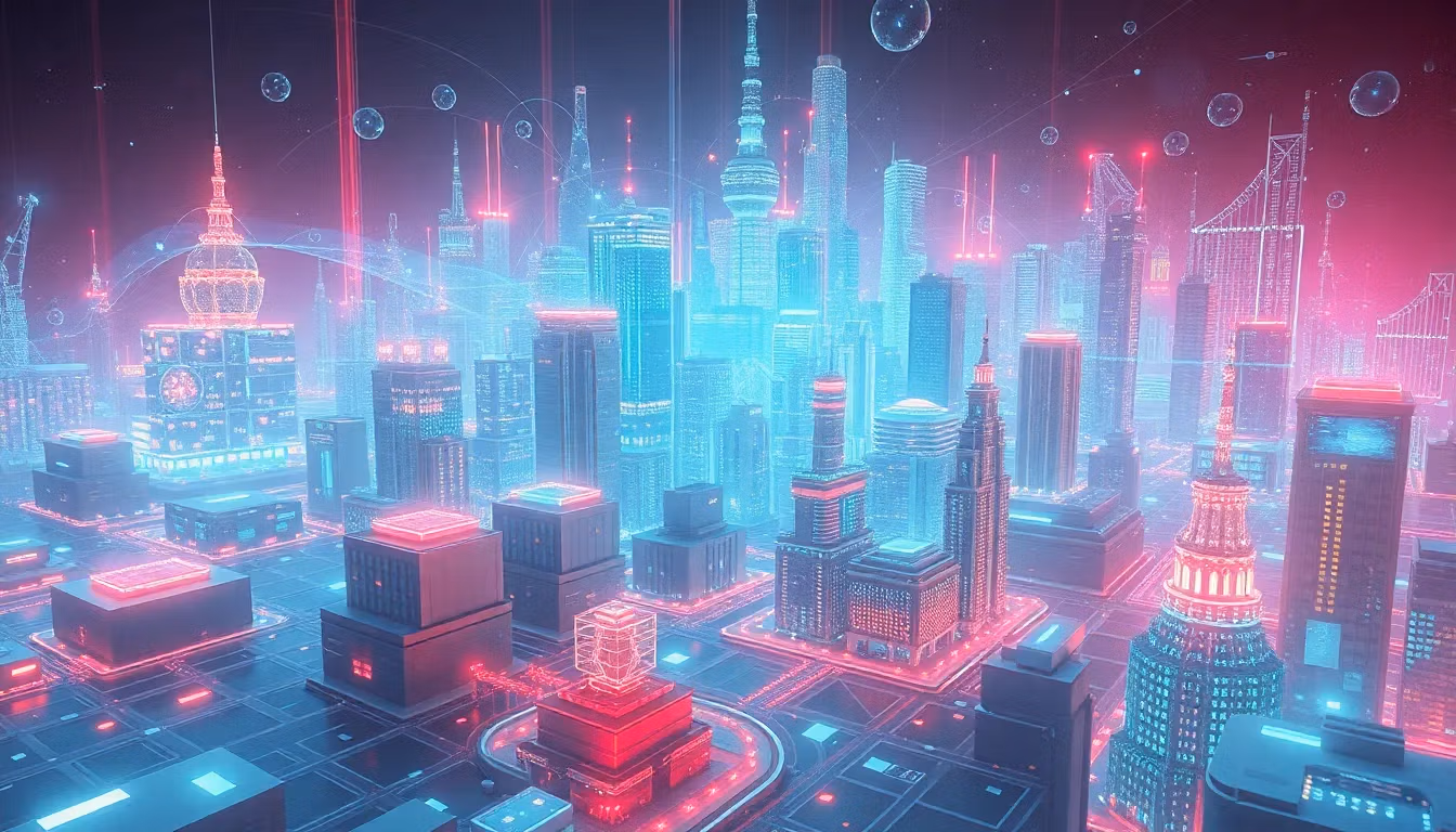 Ilustração conceitual sobre engenheiros criativos moldando o futuro da tecnologia.